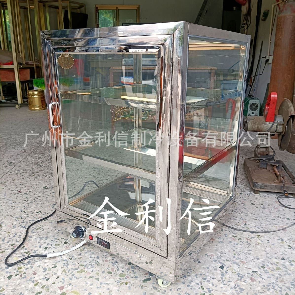 Dọc thép không gỉ mới hamburger giòn trưng bày ấm cao cấp, tiện lợi cho nhà h THN-389