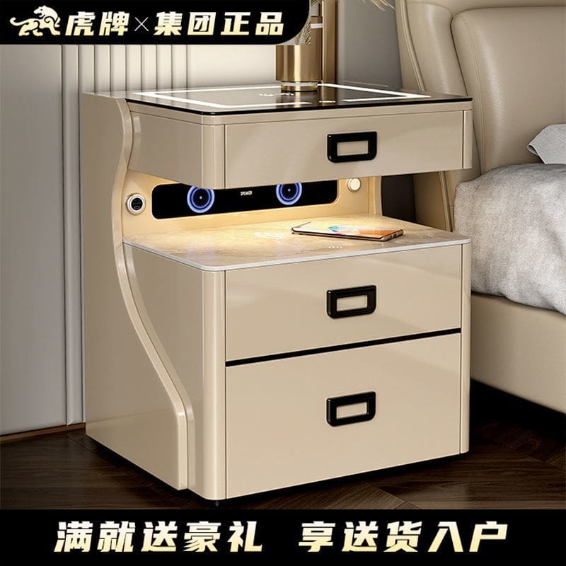 Bàn đầu giường không dây thông minh tiger thông minh chất lượng cho khách sạn KS-406