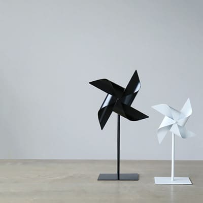 Kim loại đồ trang trí cối xay gió ngoài trời ngoài trời bền đẹp, thân thiện m DTTNT_105