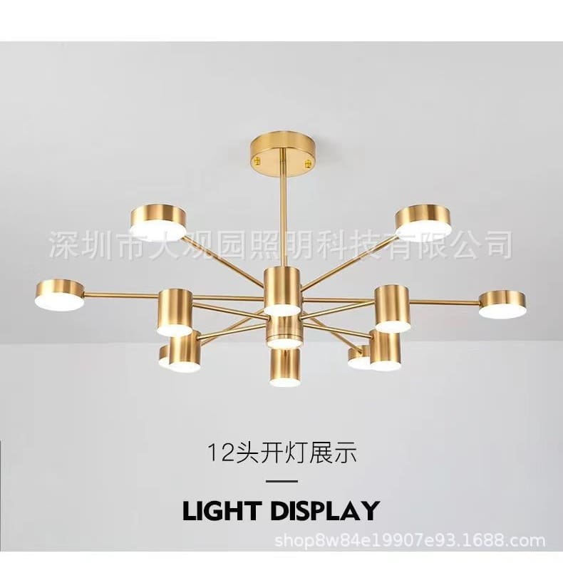 2023 Đèn Led Mới Phòng Khách Đèn Chùm Hình Nhánh Phòng Ăn Phòng Ngủ Ch - DC-1076