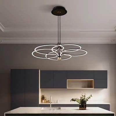 Hiện đại đơn giản sáng tạo đường cong hình dạng đèn nghiên cứu phòng n - DC-1055