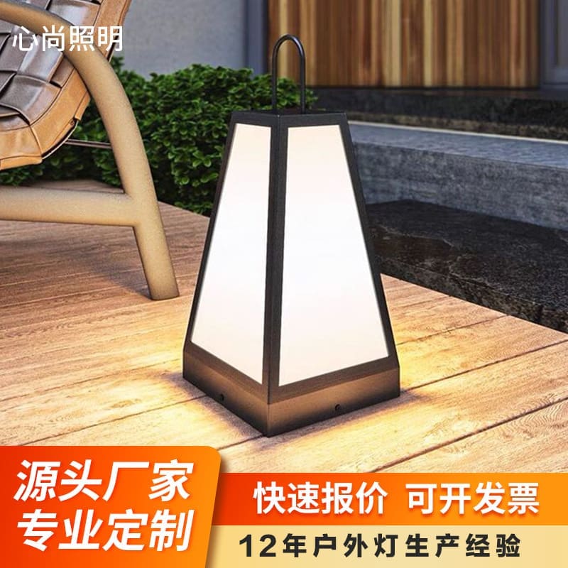 Đèn bãi cỏ ngoài trời cỏ không thấm nước Đèn sân vườn biệt thự vườn c - DNT-1177