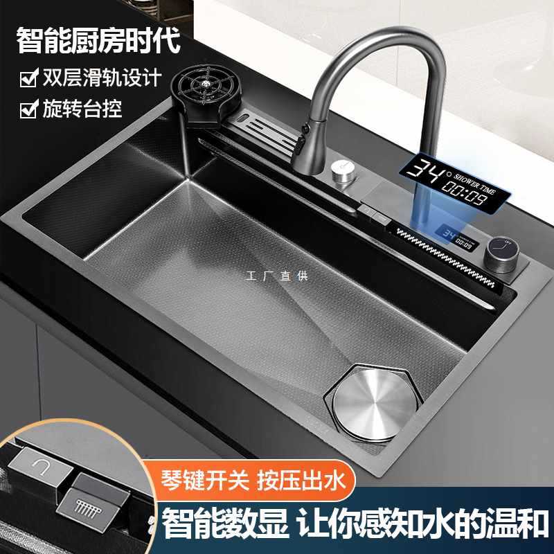 Bồn rửa chén dày 304 bồn rửa inox lớn đơn cao cấp, tiện lợi cho nhà hàng CR-11