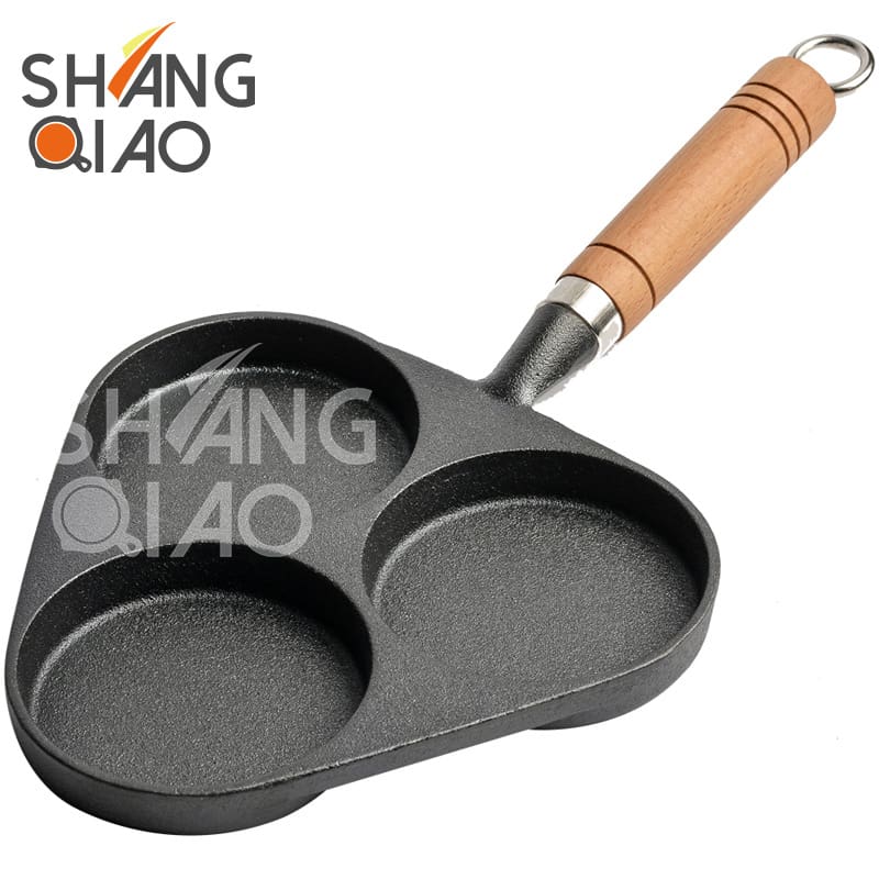 Gang trứng tráng chảo hộ gia đình 3 lỗ trứng cao cấp, tiện lợi cho nhà hàng T THN-125