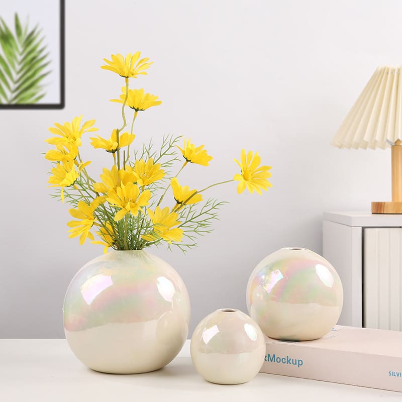 Ánh sáng sang trọng mạ điện đầy màu sắc bình cao cấp, tiện lợi cho nhà hàng T TR-94