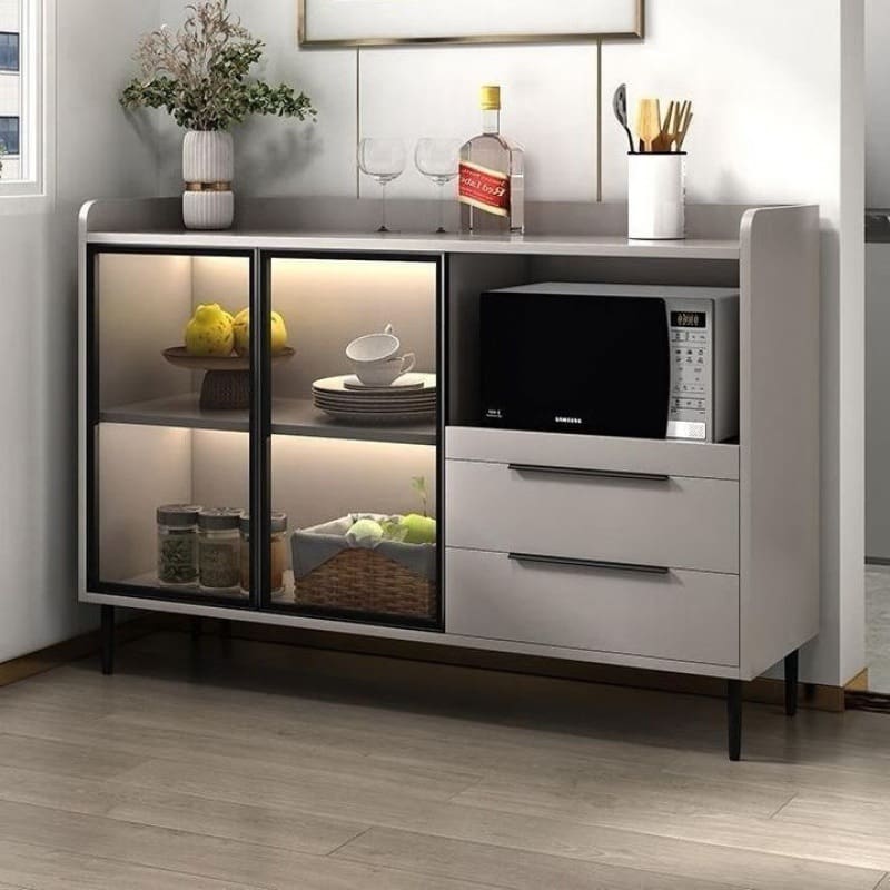 Tủ bếp nhẹ sang trọng, căn hộ nhỏ đơn giản, cao cấp, tiện lợi cho nhà hàng TR TR-380