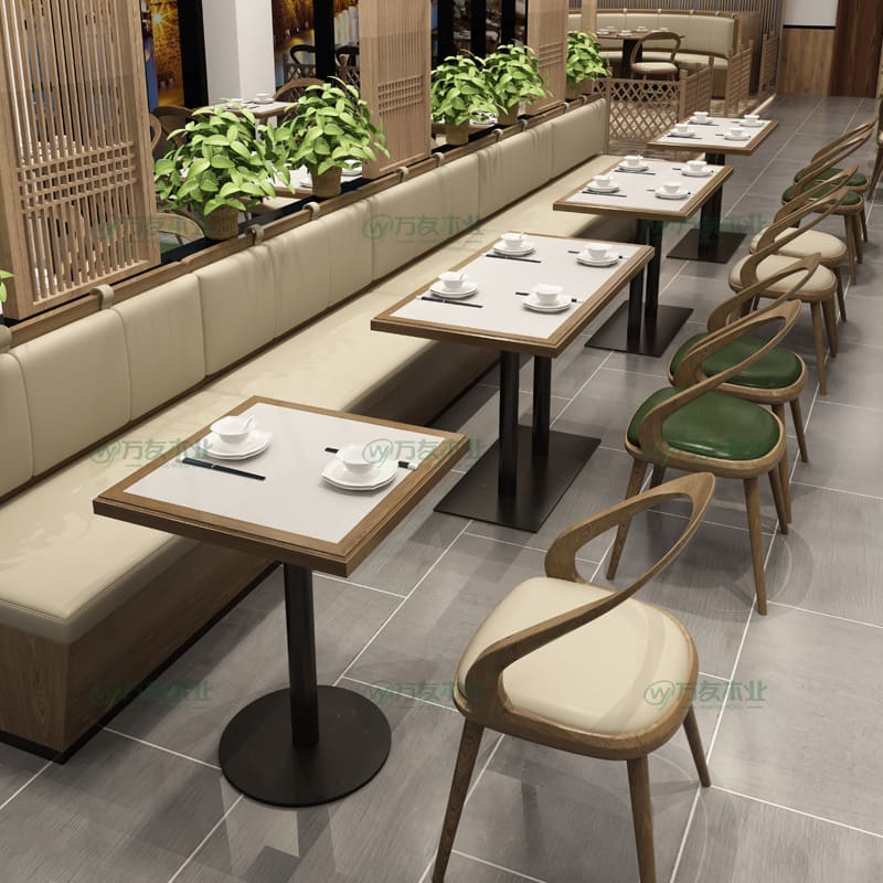 Bàn ghế Chủ đề nhà hàng phương Tây nhà hàng trà ghế sofa - BGCF-1454
