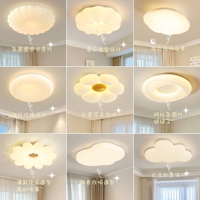 Đèn trần phòng ngủ hiện đại đơn giản LED bé gái đèn phòng - DTN-777