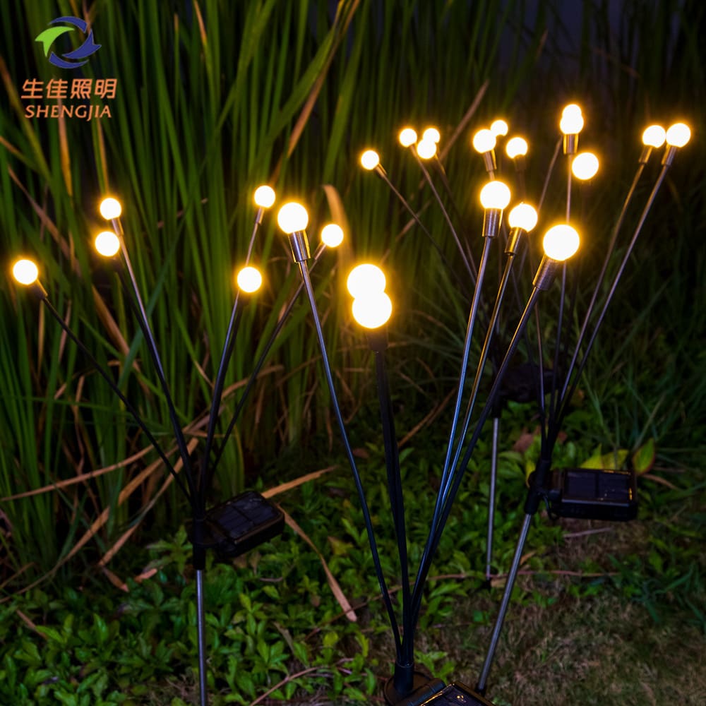 Đèn đom đóm năng lượng mặt trời xuyên biên giới đèn led cảnh quan ngo - DNT-1875