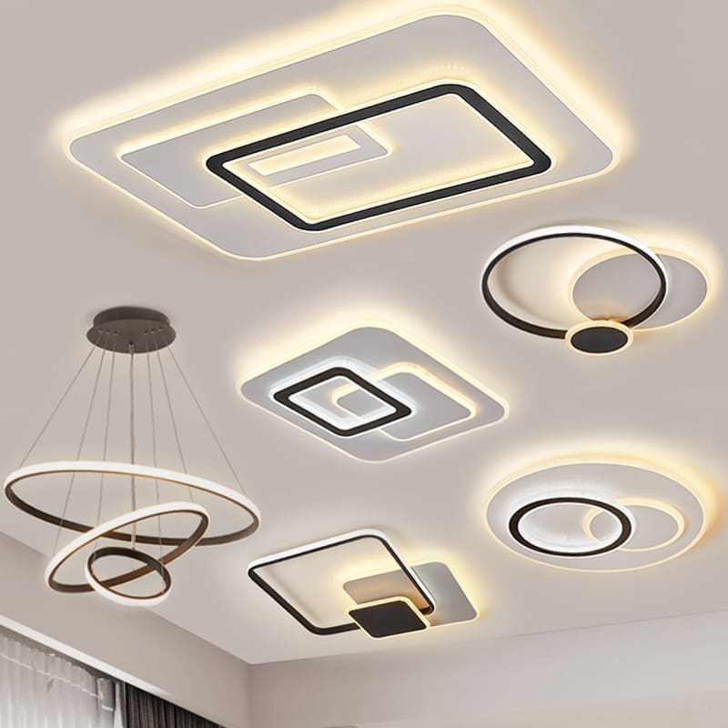 Đèn Ốp Trần LED Bắc Âu Hiện Đại Phong Cách Mới Khí Quyển - DTN-619