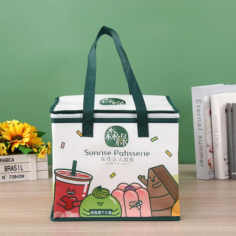 Túi cách nhiệt takeaway kem tráng miệng bảo quản túi chất lượng cho khách sạn MNB-312