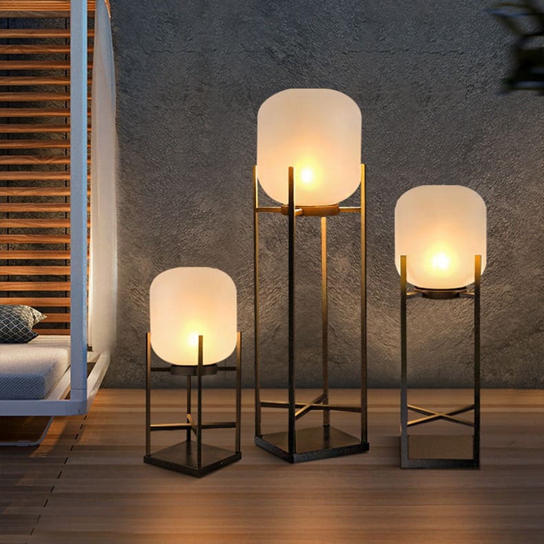 B&B sân thượng năng lượng mặt trời ngoài trời biệt thự sân bãi cỏ chố - DNT-1359