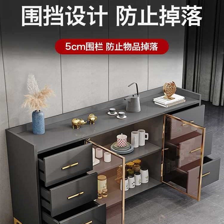 Tủ búp phê hiện đại tối giản phòng khách tủ cao cấp, tiện lợi cho nhà hàng TR TR-334