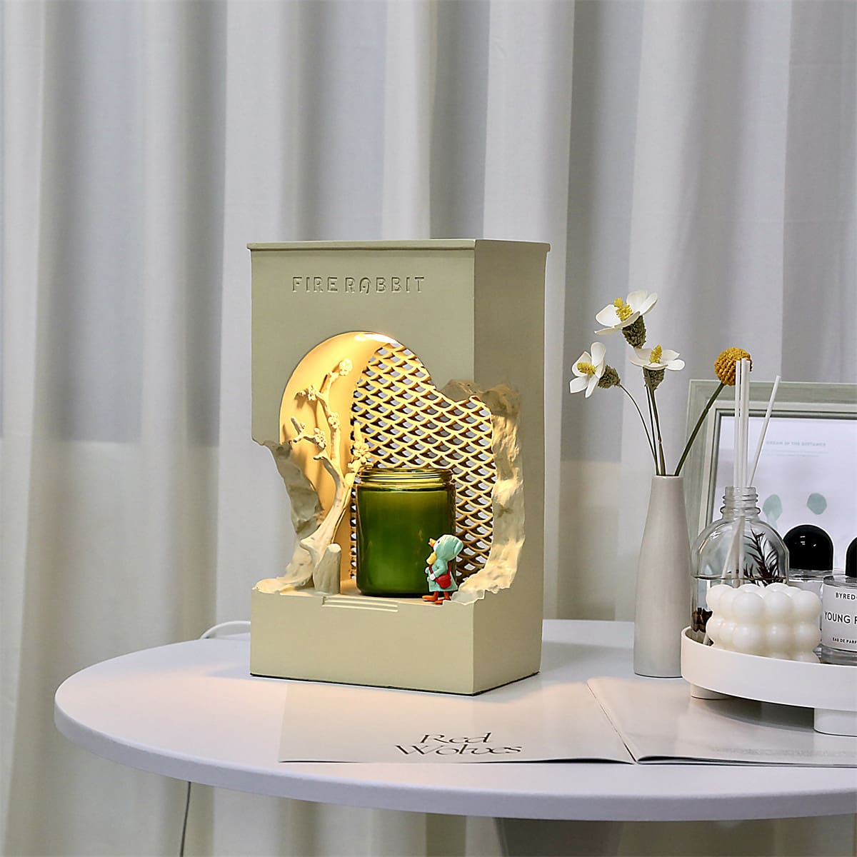 Đèn nến thơm phong cách Trung Quốc đèn sáp nóng chảy Đèn nến tan chảy - DDB-753