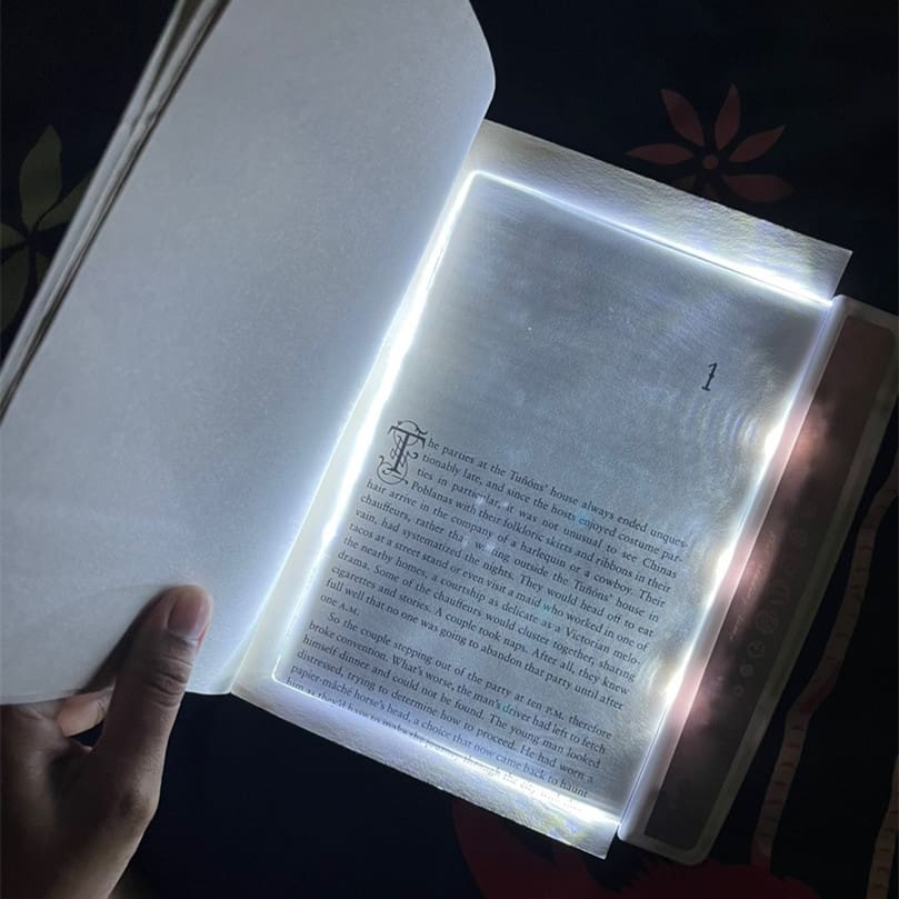 Đèn LED đọc sách xuyên biên giới đèn sách phẳng trong suốt đèn đọc sác - DDB-636