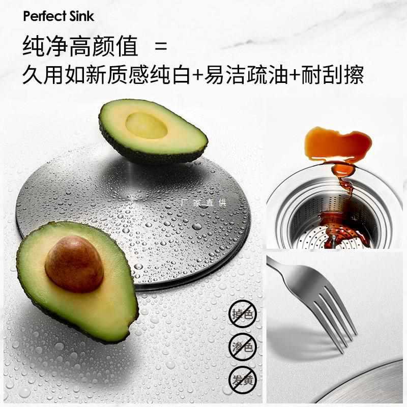 Chậu rửa bát bested trắng bồn rửa nhà bếp nhật cao cấp, tiện lợi cho nhà hàng CR-288