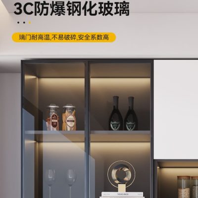 Tủ cao tủ tích hợp tủ tường hiện đại phòng cao cấp, tiện lợi cho nhà hàng TR-280