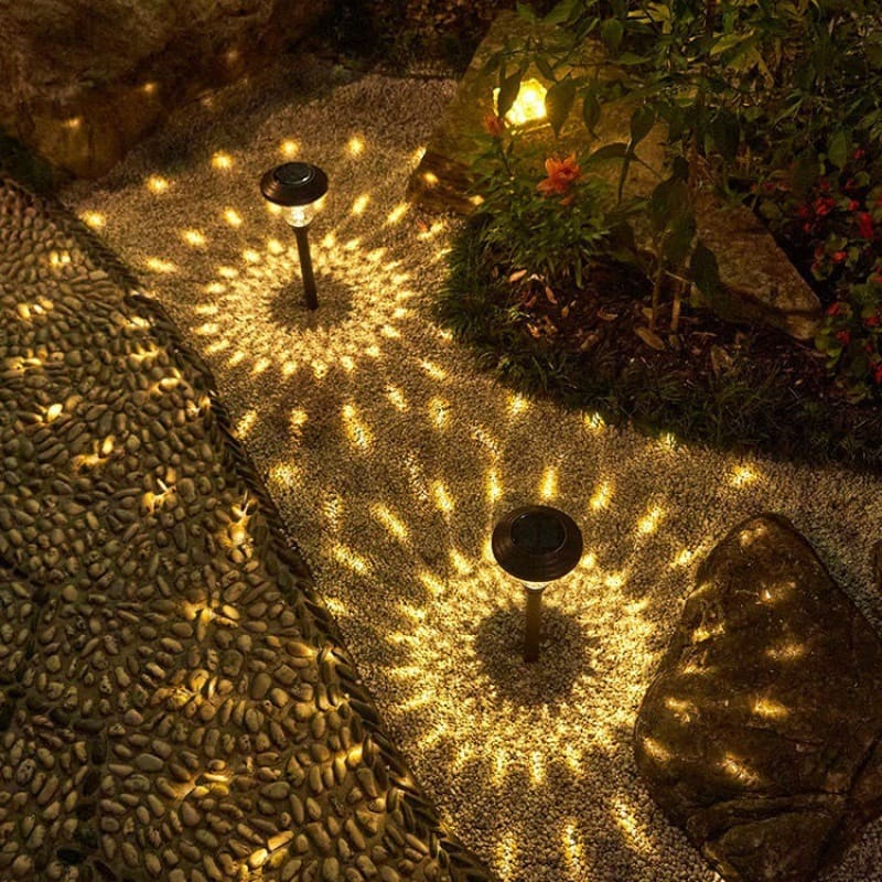 Đèn sân vườn năng lượng mặt trời Đèn cỏ sân vườn biệt thự Đèn trang t - DNT-1026