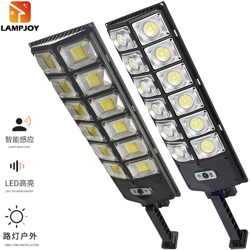 Sân ngoài trời xuyên biên giới đèn tích hợp năng lượng mặt trời bán b - DNT-2048
