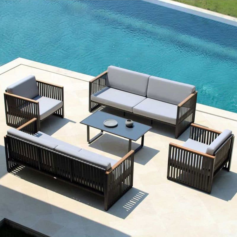 Ngoại thất sân vườn ngoài trời đơn giản phong cách ngoài trời bền đẹp, thân t BGSV_632