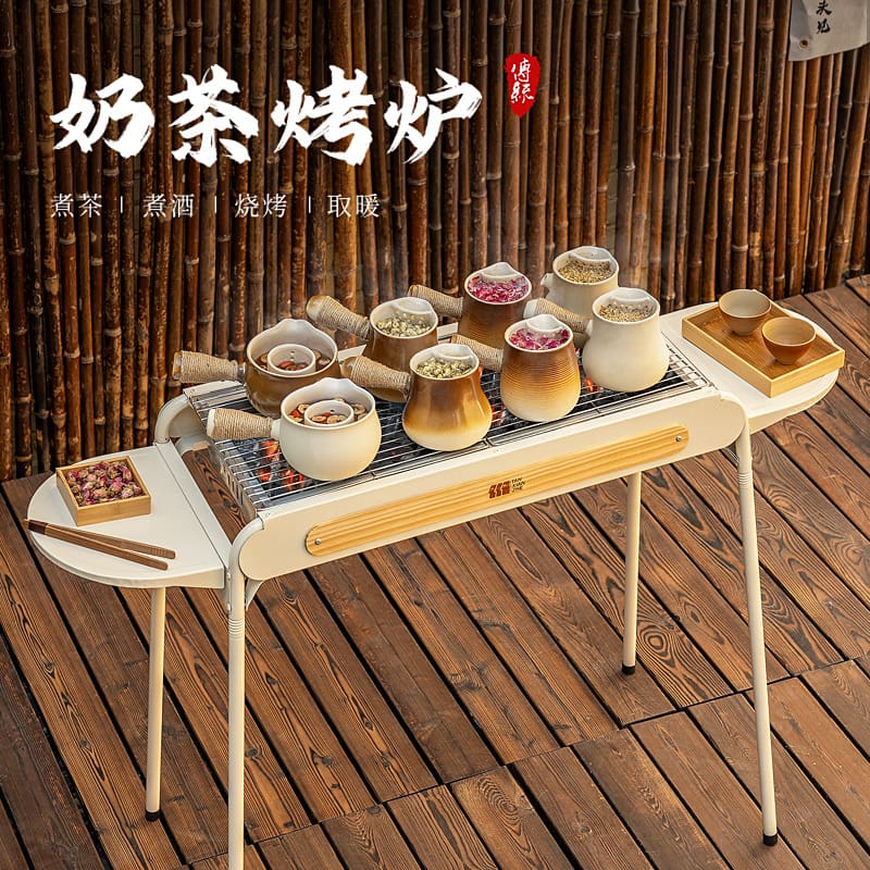 Lò sưởi trà rang bếp bộ bếp nướng gia đình cao cấp, tiện lợi cho nhà hàng BN-757