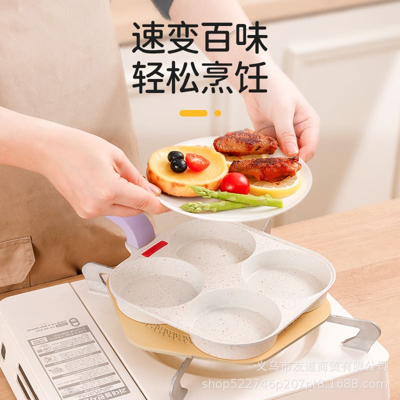 Trứng tráng nồi đá y tế chống dính hộ gia cao cấp, tiện lợi cho nhà hàng THN-183