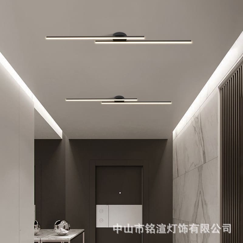 Tối giản dài trần phòng khách nhà hành lang lối đi đèn - DTN-723
