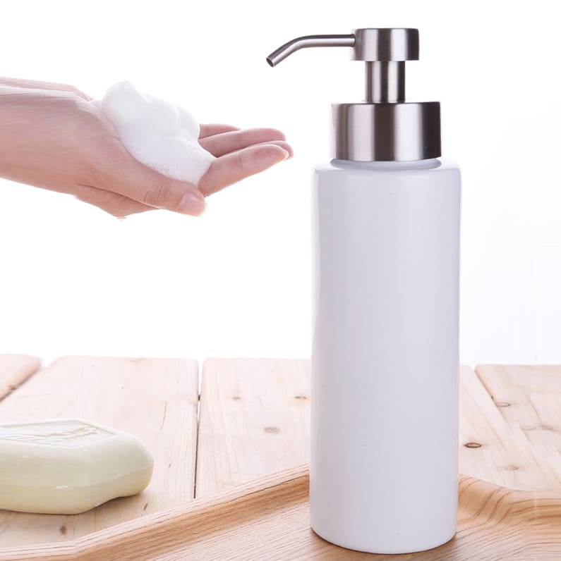 Chai tạo bọt bằng thép không gỉ chai dầu gội chất lượng cho khách sạn MRT-501