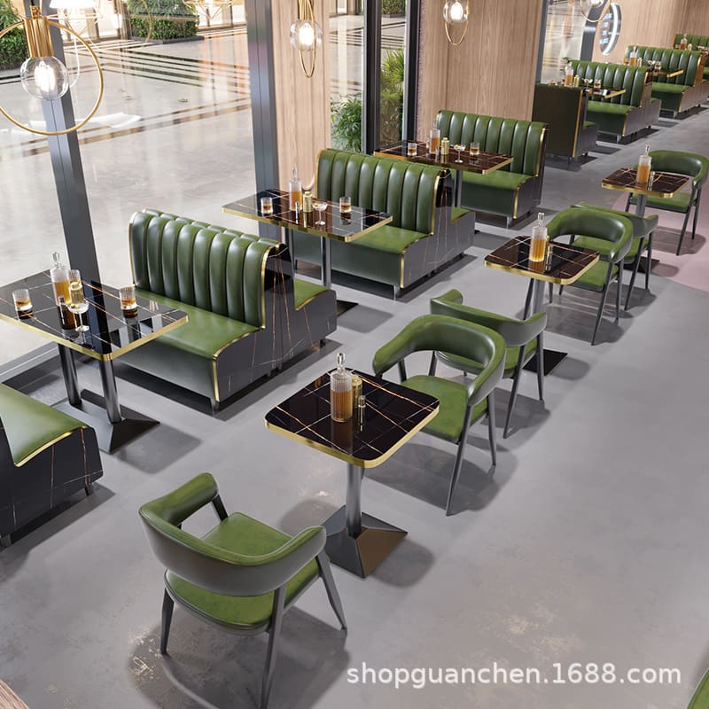 Bàn ghế Thanh Nhà Hàng Sofa Bàn Ghế Ăn Thanh Tráng Miệng - BGCF-1595