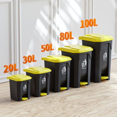 Thùng rác thương mại chân ngoài trời dành cho nhà ngoài trời bền đẹp, thân th TGNT_1547