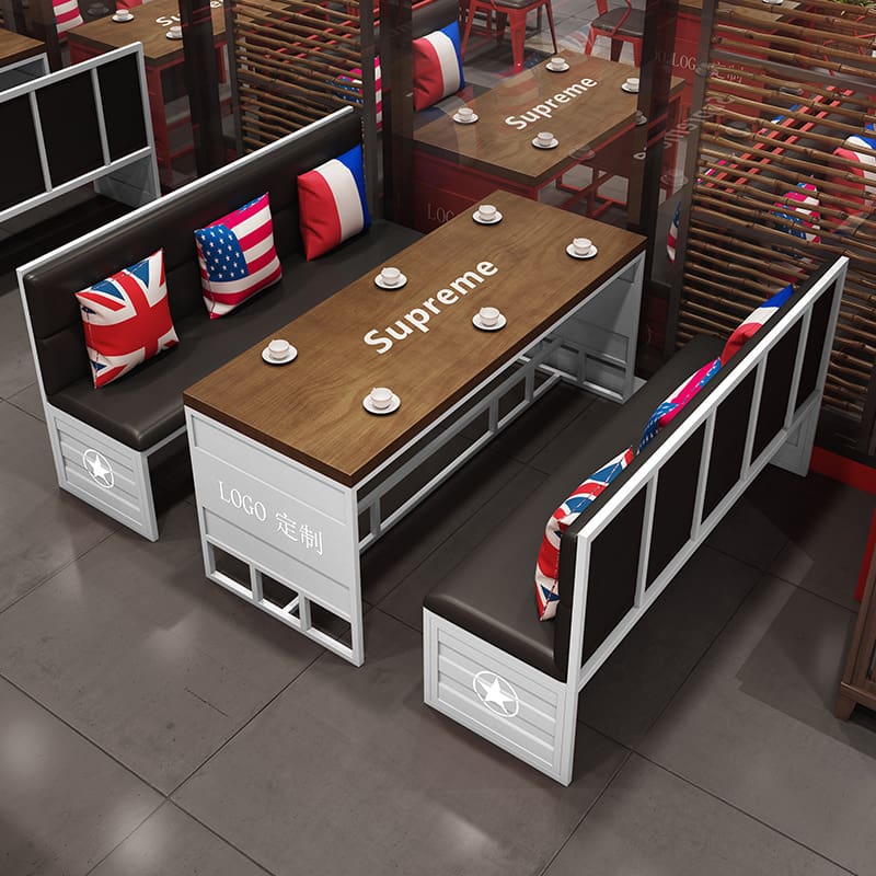 Bàn ghế Phong cách công nghiệp ghế sofa quầy bar Bàn ghế - BGCF-1808