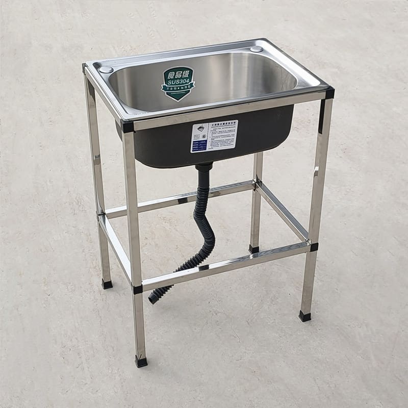 Bồn rửa nhà bếp bằng thép không gỉ bồn rửa cao cấp, tiện lợi cho nhà hàng CR-407
