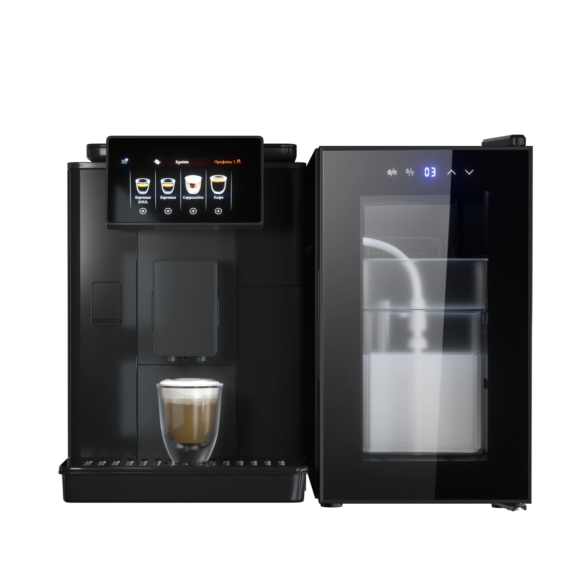Máy pha cà phê homesun hỗ trợ tủ lạnh nhỏ chất lượng cho khách sạn MNB-370