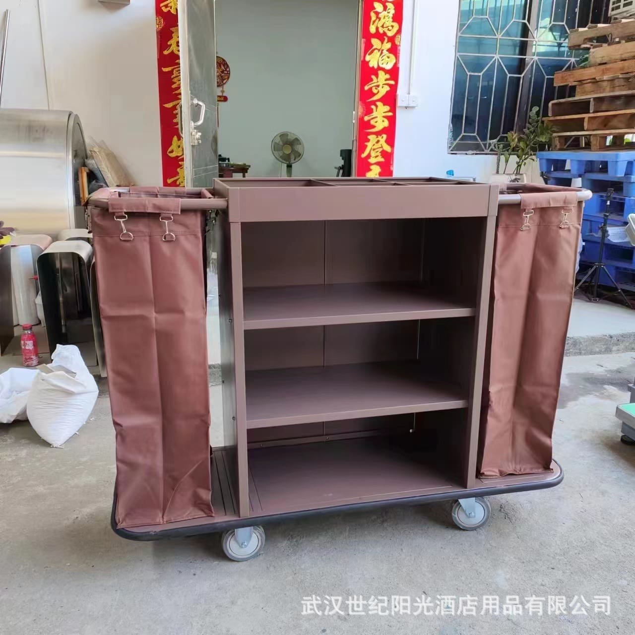 Nguồn nhà sản xuất khách sạn bán buôn xe đẩy chất lượng cho khách sạn DKS-431