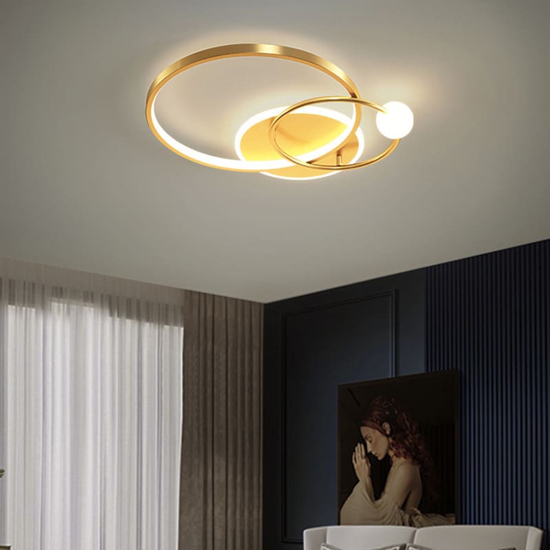 Bắc Âu Phòng Ngủ Đèn Ốp Trần Đơn Giản Hiện Đại LED Nhà Hàng - DTN-778