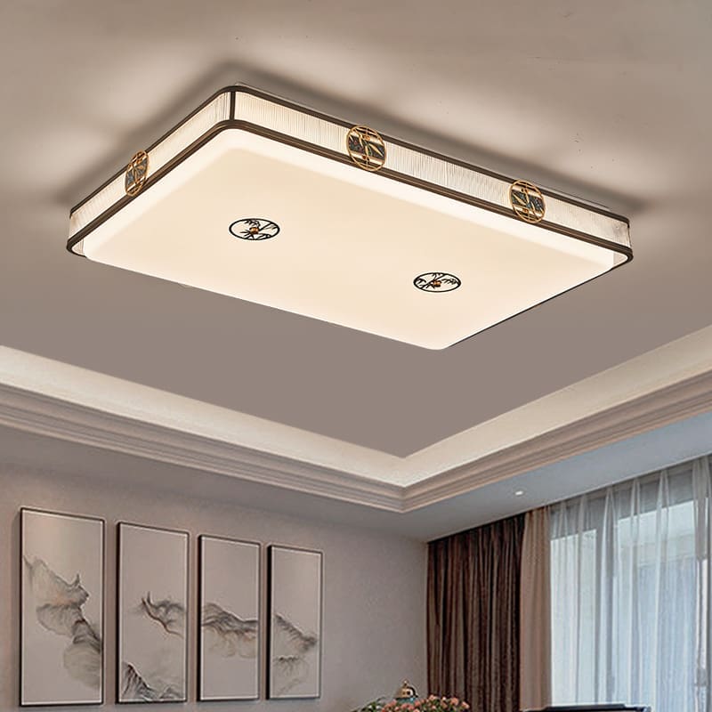 Đèn trần kiểu Trung Quốc mới, đèn phòng khách hoàn toàn - DTN-599