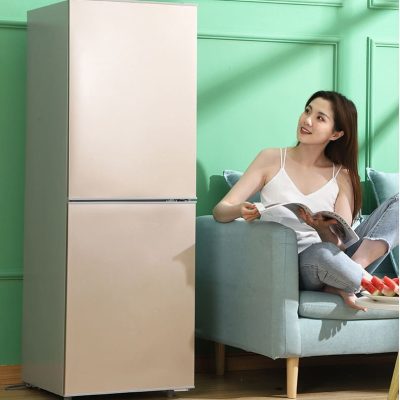 Tủ lạnh nhỏ xuyên biên giới hộ gia đình đôi chất lượng cho khách sạn MNB-572