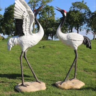 Mô phỏng cần cẩu đồ trang trí trang trí sân ngoài trời bền đẹp, thân thiện mô nan