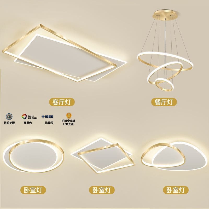 Đèn trần phòng khách cao cấp hiện đại Đèn LED khí quyển - DTN-1001