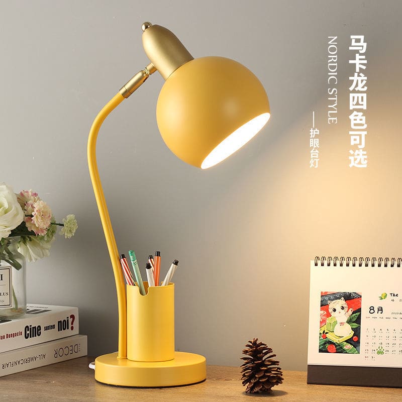 X'e nhà sản xuất đèn bàn học macaron sáng tạo đơn giản bảo vệ mắt học - DDB-866