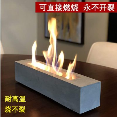 Vuông thật lửa rượu lò sưởi di động nhà biệt cao cấp, tiện lợi cho nhà hàng B BN-128