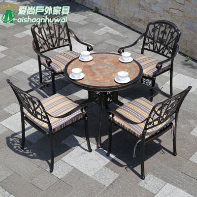 Bàn ghế ngoài trời thư giãn ban công sân biệt ngoài trời bền đẹp, thân thiện  BGSV_1110