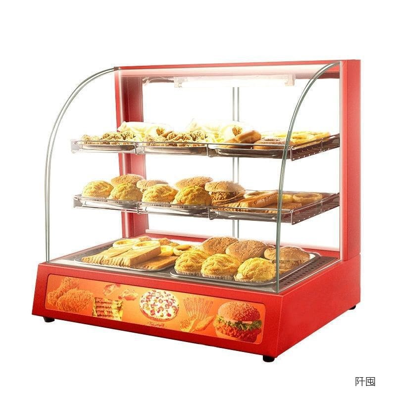 Tủ cách nhiệt thương mại bánh mì kẹp thịt hamburger cao cấp, tiện lợi cho nhà THN-256