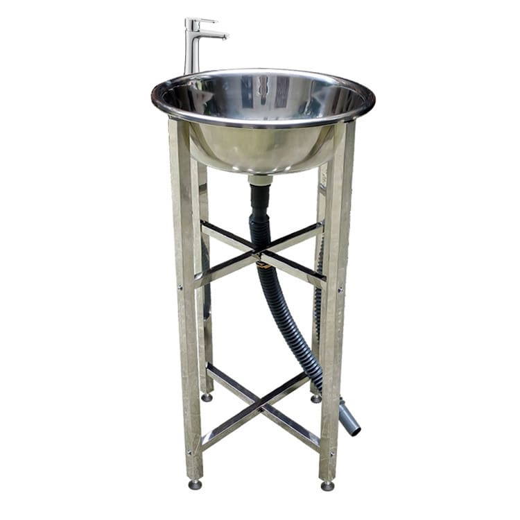 K532 thép không gỉ phòng tắm gia đình lưu vực cao cấp, tiện lợi cho nhà hàng  CR-343