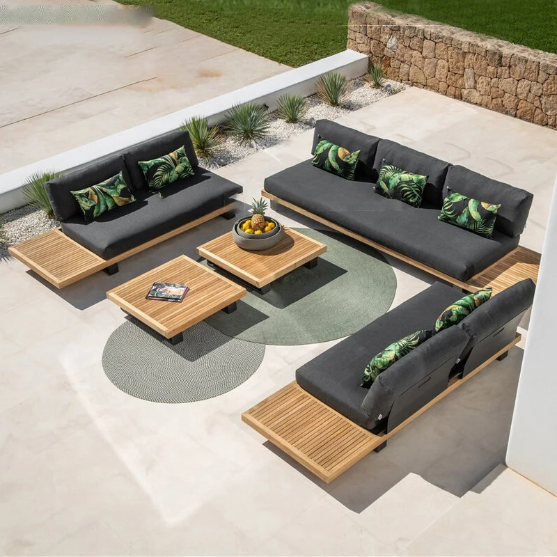 Sofa ngoài trời sân thiết kế sân vườn khách sạn ngoài trời bền đẹp, thân thiệ BGSV_367