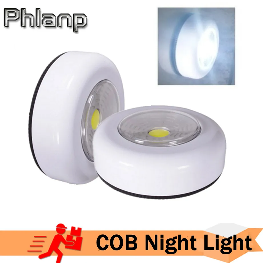 Đèn Phlanp COB LED Dưới Tủ Đèn Có Keo Dán Miếng Dán Đèn - DTN-545