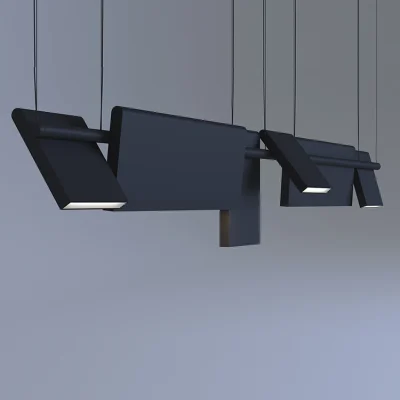 Đèn Hậu Hiện Đại LED Đèn Chùm Chiếu Sáng Nhà Showroom Mới - DTN-487