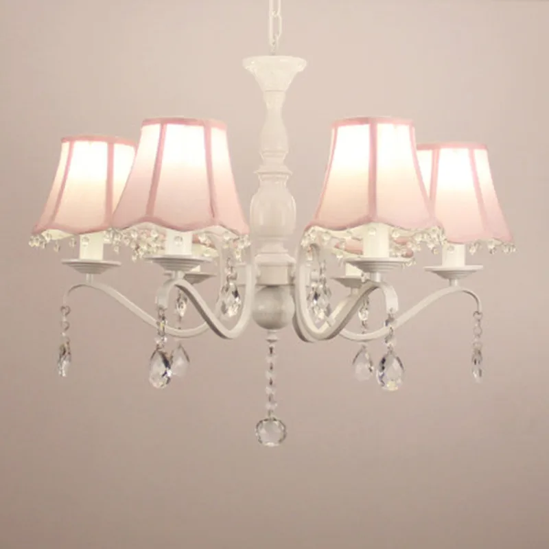 Lãng Mạn Cô Gái Trẻ Phòng Trẻ Em Droplight Phòng Ngủ Công Chúa Màu Hồng - DC-613