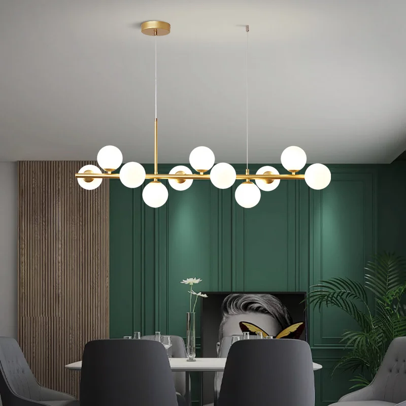 ĐÈN LED đơn giản Mặt Dây Đèn Sống Phòng Ngủ Phòng Ăn Vàng - DTN-329