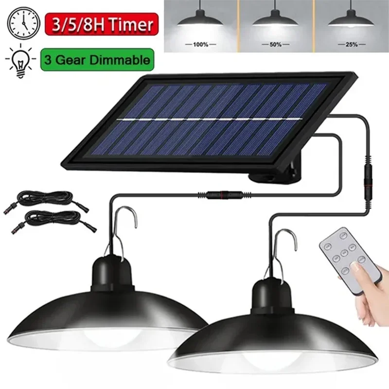 Đèn năng lượng mặt trời Mặt dây chuyền ngoài trời Đèn LED - DTN-522